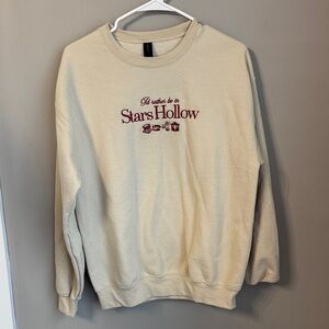 Embroidered Stars Hollow Women's Sweater